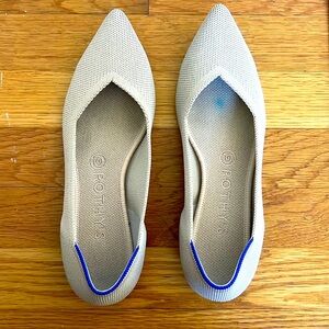Rothy’s Beige Pointed Flat